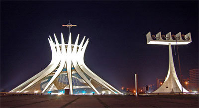 metropolitan cathedral of brasilia