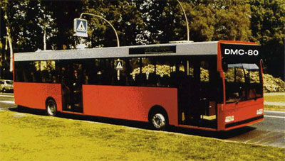 de lorean motor company bus