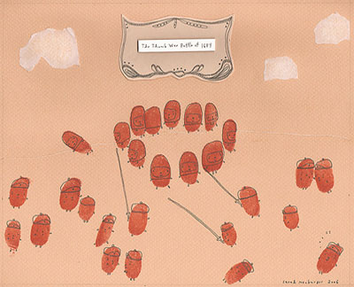 Thumb War Battle of 1684 by Sarah Neuburger